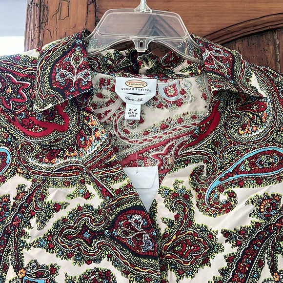 NWT Gorgeous silk blouse - Picture 2 of 5